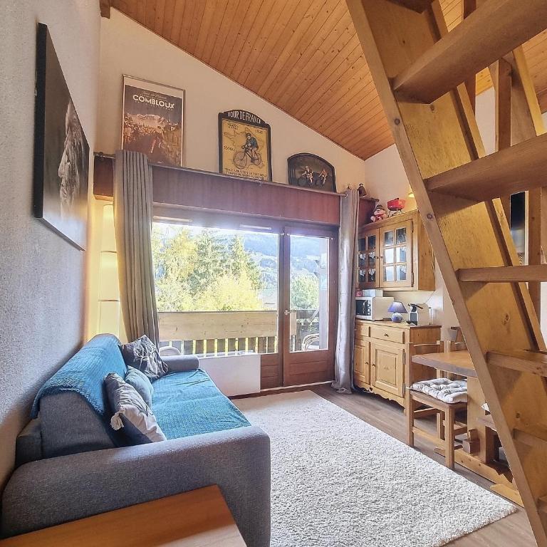 Duplex 2 pièces avec balcon et Wifi face au Mont Blanc - Appartement 1 Chambre - 19