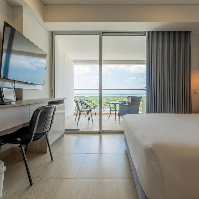 CB1043 | Suite premium en Cartagena hermosa vista - Studio with Balcony - 7