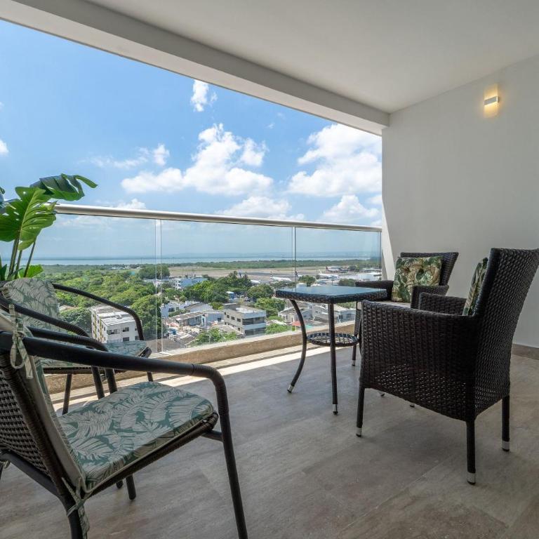 CB1043 | Suite premium en Cartagena hermosa vista - Studio with Balcony - 20