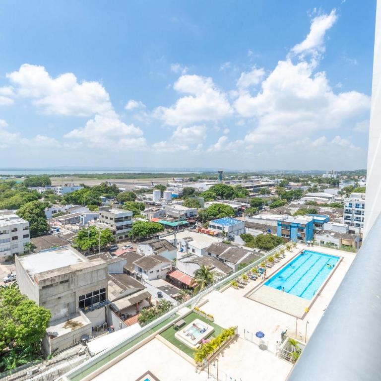 CB1043 | Suite premium en Cartagena hermosa vista - Studio with Balcony - 25
