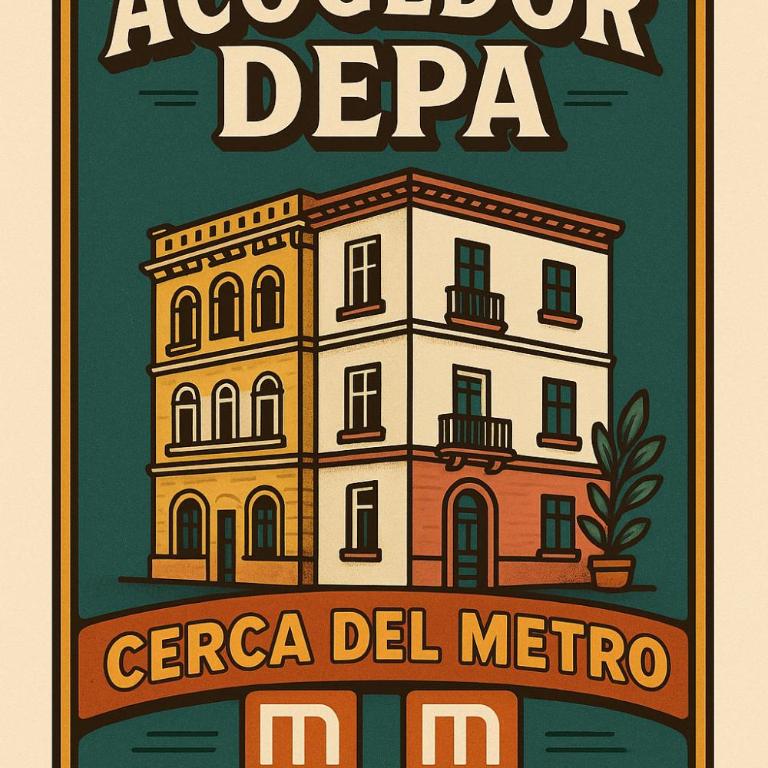 Acogedor departamento cerca del metro guerrero e hidalgo - Apartamento de 2 dormitorios - 1