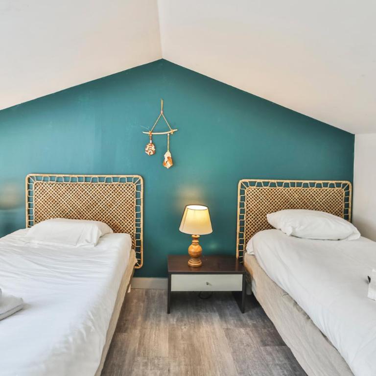 La tranquilité bleue - Maison avec SPA et Parking clôturé - Maison 2 Chambres - 15