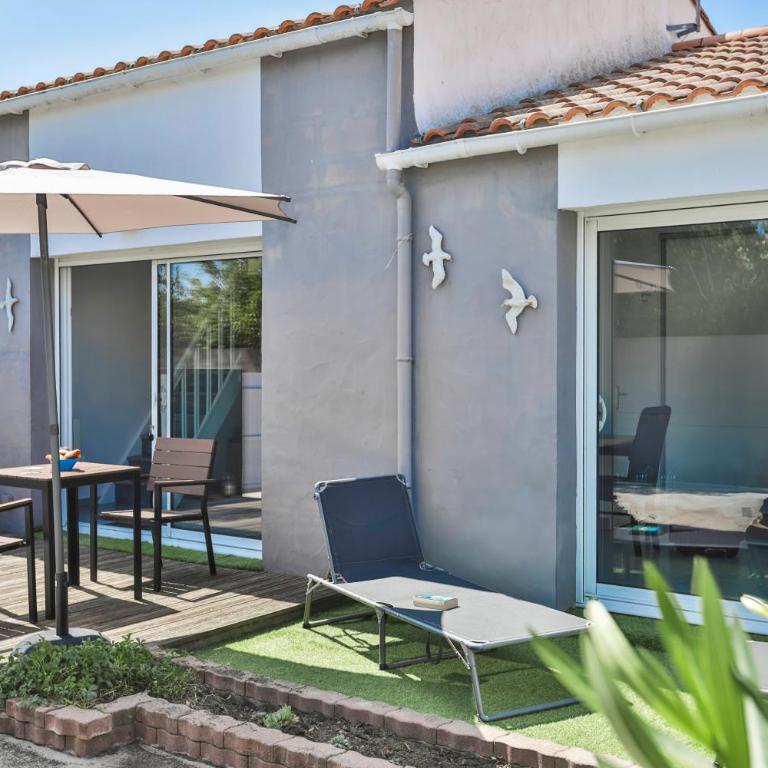 La tranquilité bleue - Maison avec SPA et Parking clôturé - Maison 2 Chambres - 35