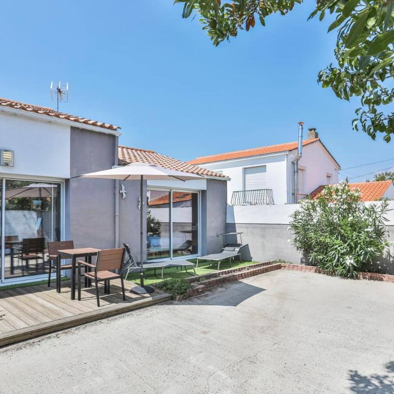 La tranquilité bleue - Maison avec SPA et Parking clôturé - Maison 2 Chambres - 47
