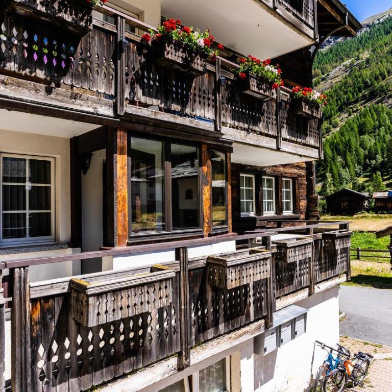 Annas Place im Haus zer Briggu Saas-Grund - Apartment mit 1 Schlafzimmer - 9