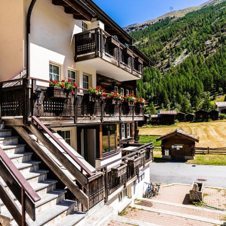 Annas Place im Haus zer Briggu Saas-Grund - Apartment mit 1 Schlafzimmer - 10