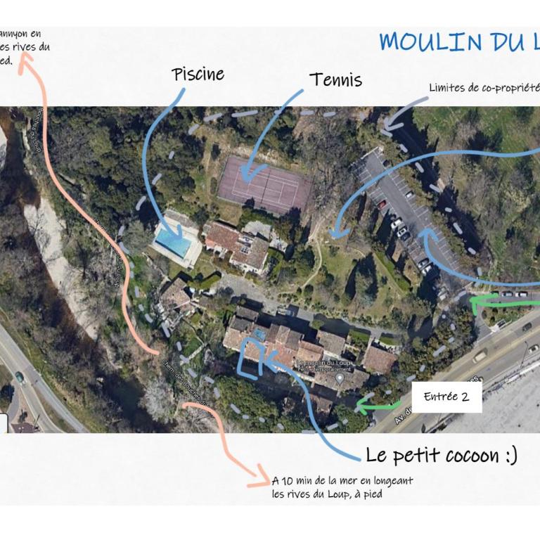 Le Moulin - Piscine, Tennis, TV, Plage à 5min - Apartamento de 1 dormitorio - 3