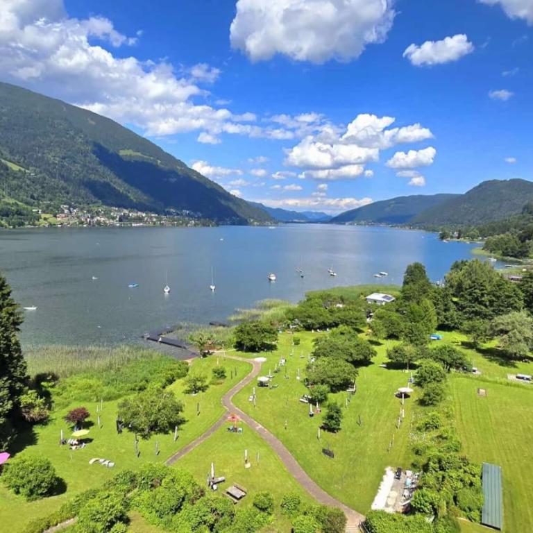 LB1 Seeblick Appartement Haus Landskron mit direktem Seezugang am Ossiachersee - Apartment mit Seeblick - 28