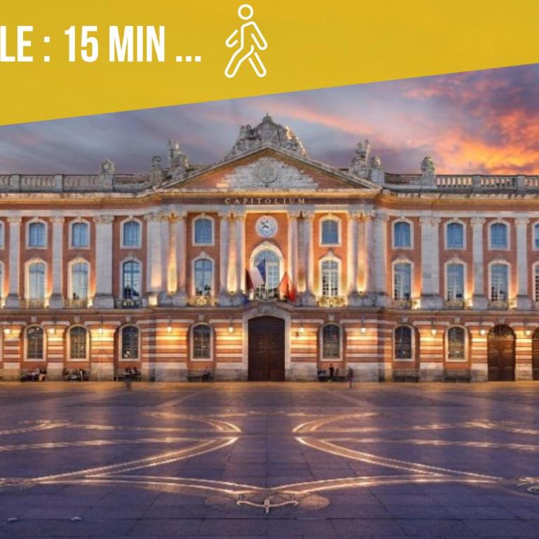 Ô Merveilleux Compans - Centre ville Toulouse - Wifi, TV - Apartment mit 1 Schlafzimmer - 17