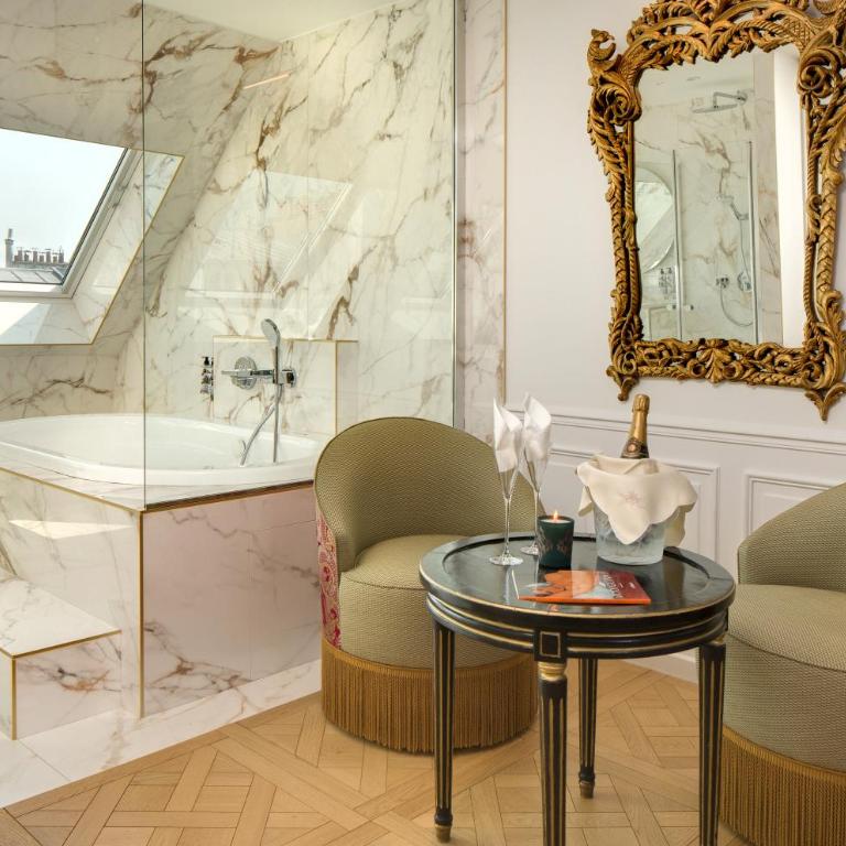 Hôtel Kleber Paris & Spa - Junior Suite mit Whirlpool und Balkon - 3