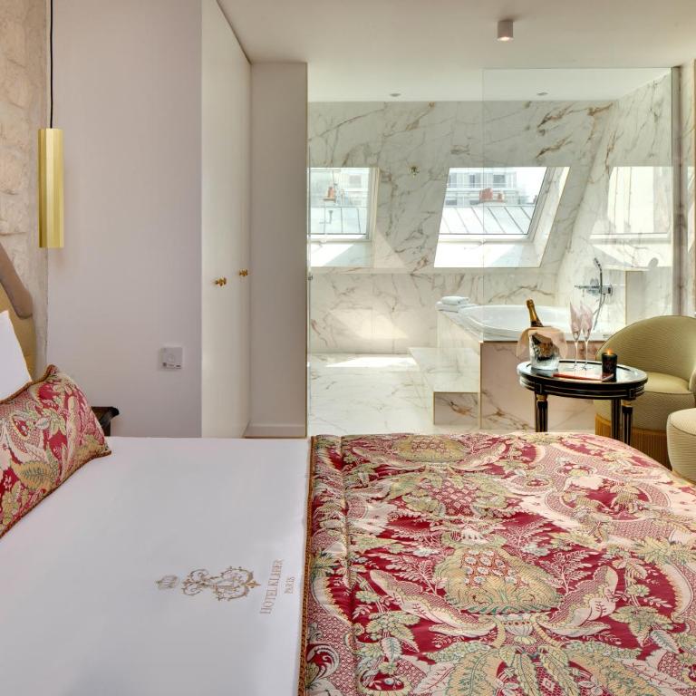 Hôtel Kleber Paris & Spa - Junior Suite mit Whirlpool und Balkon - 2