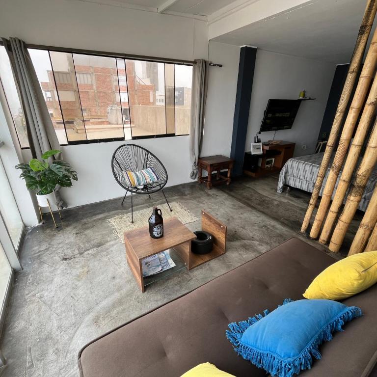 mini departamento frente al mar - Apartamento de 1 dormitorio - 4