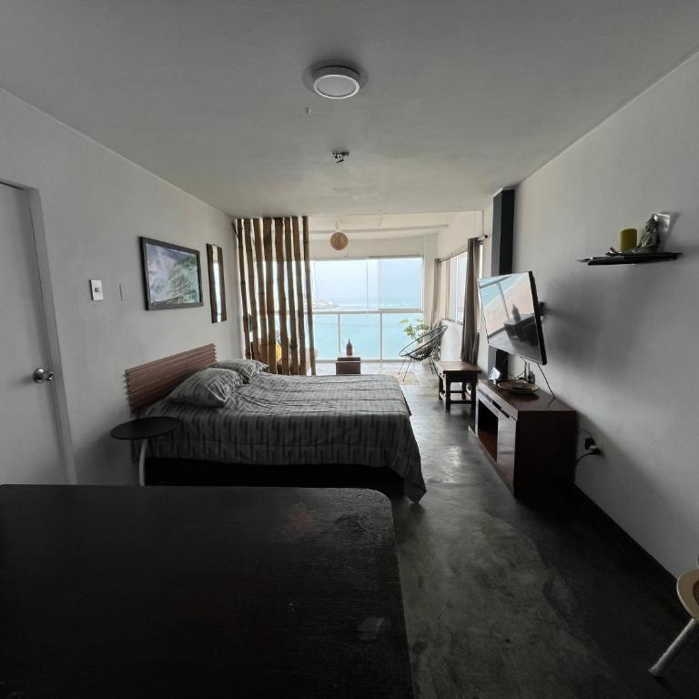 mini departamento frente al mar - Apartamento de 1 dormitorio - 7