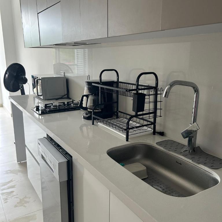 Estrena Apartamento a pasos de la Playa - One-Bedroom Apartment - 4