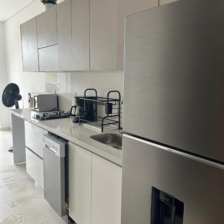 Estrena Apartamento a pasos de la Playa - One-Bedroom Apartment - 6