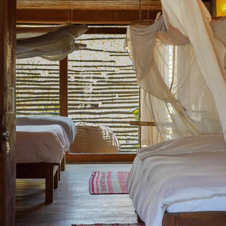 Eco Lodge Mancora - Habitación Triple con balcón - 13