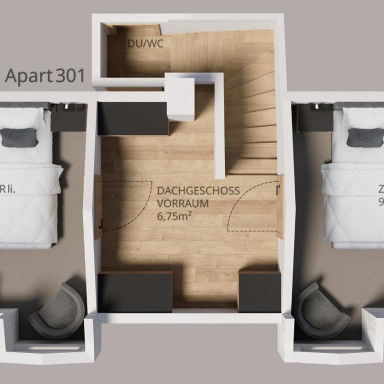 Apart Maximilian - Maisonette-Apartment - 2