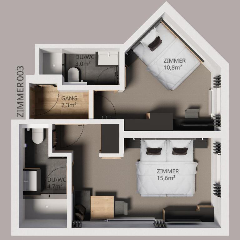 Apart Maximilian - Familiensuite - 1