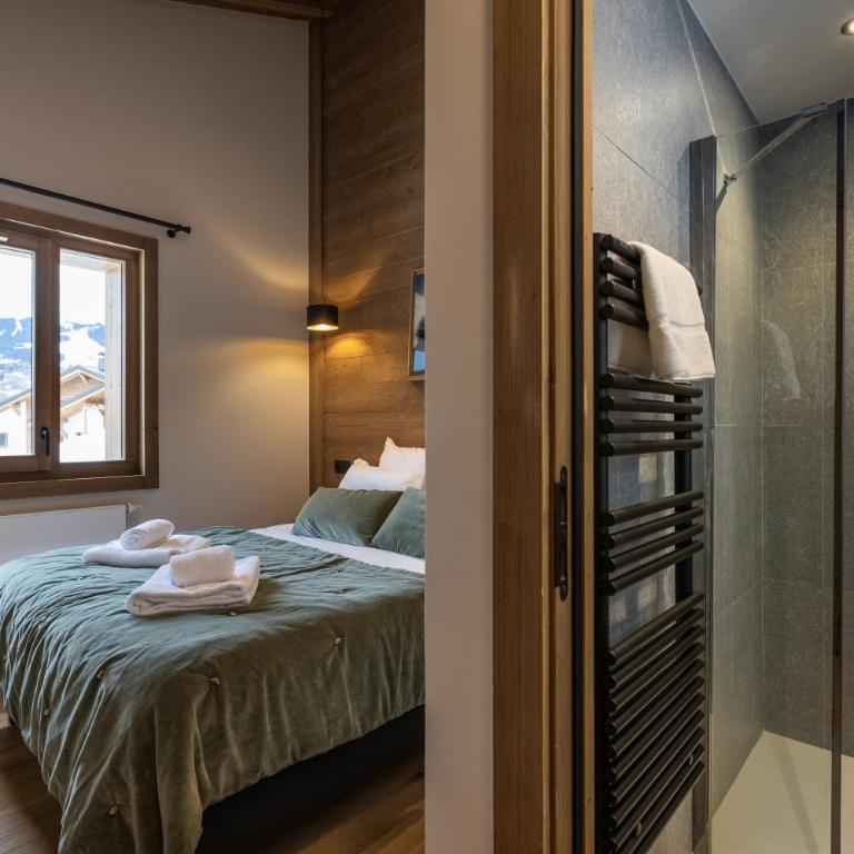 TERRESENS - L'Eclat des Veriaz - Megève - Praz-sur-Arly - Cabine 3 Chambres 8/10 Personnes. Hébergement Standard - 10