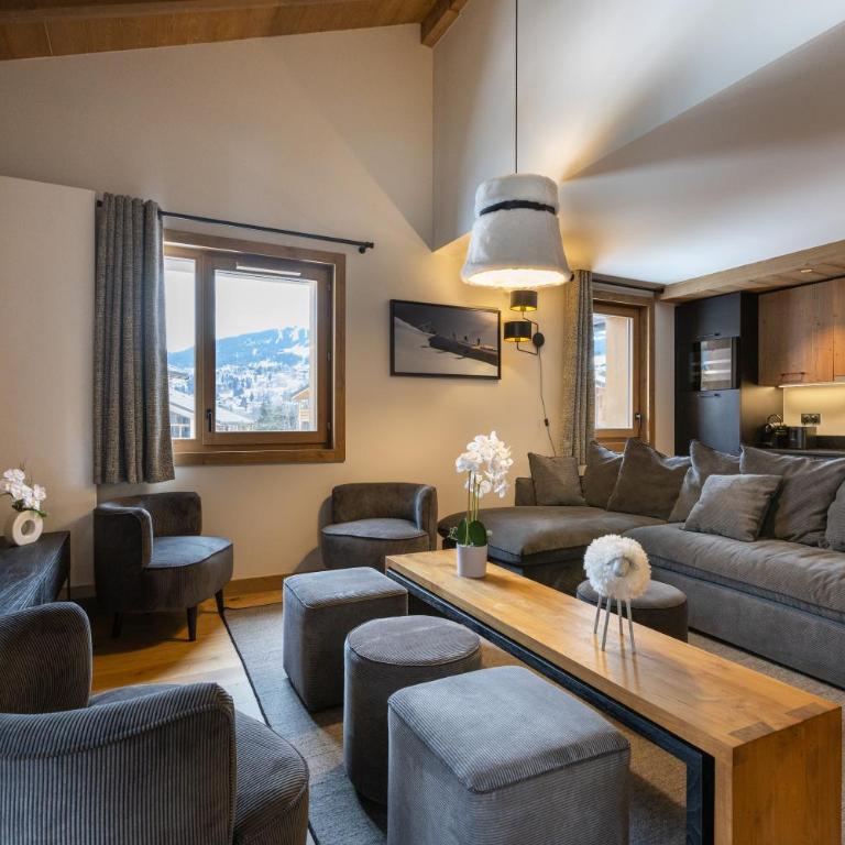 TERRESENS - L'Eclat des Veriaz - Megève - Praz-sur-Arly - Cabine 3 Chambres 8/10 Personnes. Hébergement Standard - 11