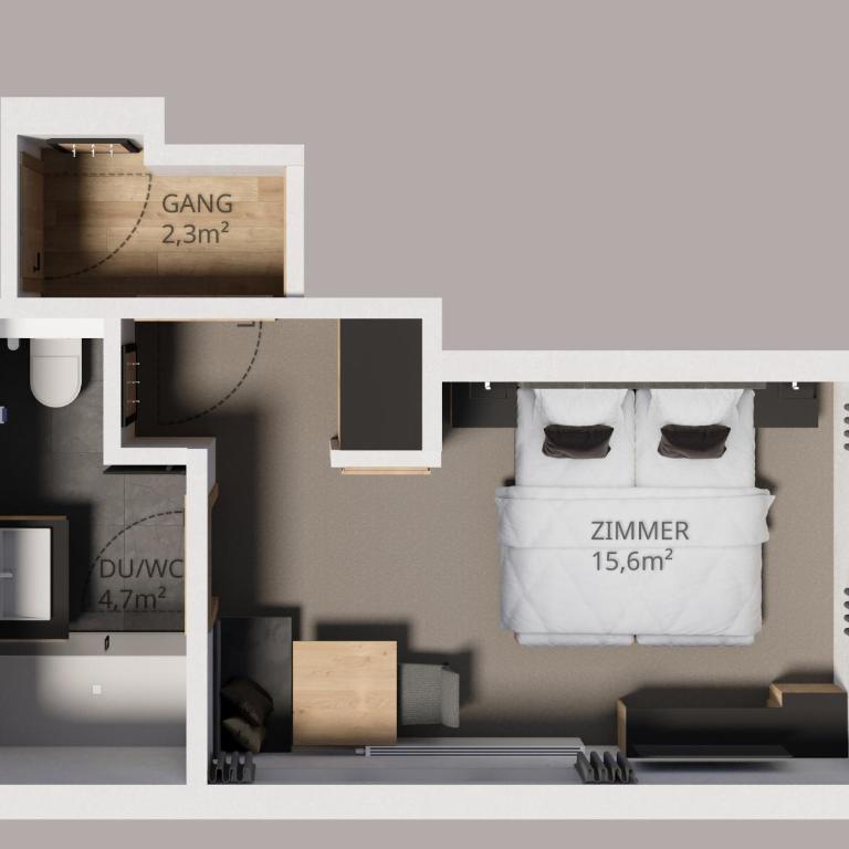Apart Maximilian - Doppelzimmer - 3