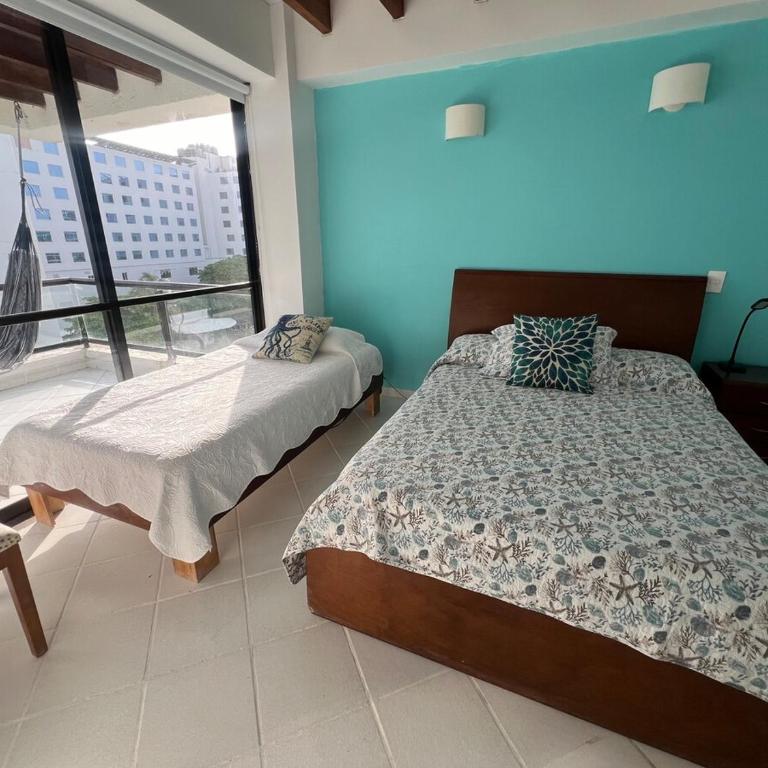 Penthouse con vista al mar y balcón - Three-Bedroom Apartment with Balcony - 10