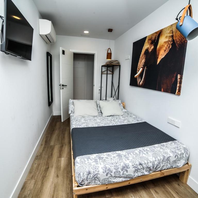 Hotel Maruja en Cascorro - Habitación Doble con baño privado - 2 camas - 4