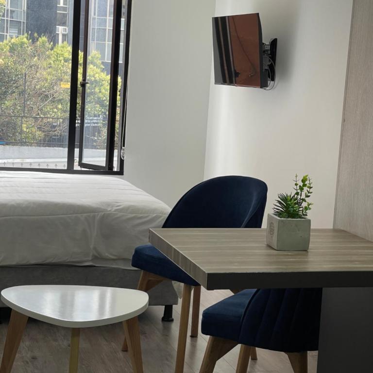 Apto luminoso y moderno en Chapinero Ideal para descansar o trabajar en Bogotá - Apartamento de 1 dormitorio - 16