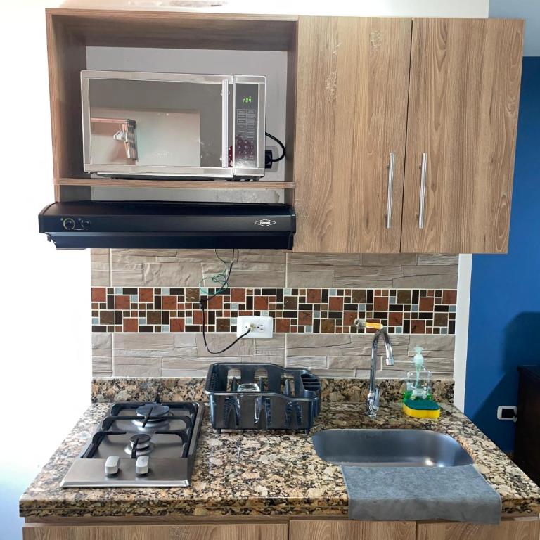 Loft Belén cerca a Unicentro y Unidad Deportiva Belén Sofá cama - One-Bedroom Apartment - 10