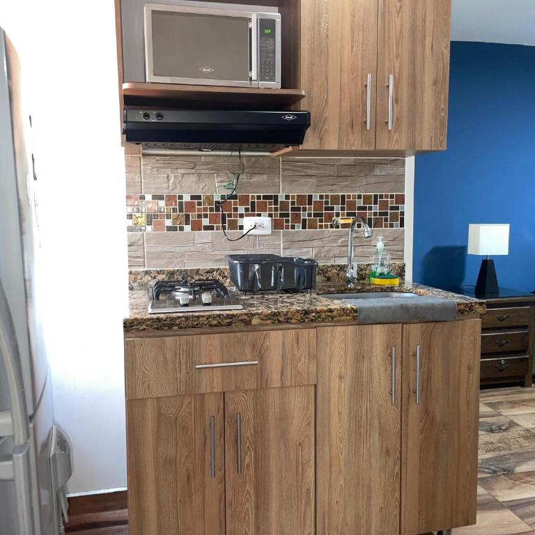 Loft Belén cerca a Unicentro y Unidad Deportiva Belén Sofá cama - One-Bedroom Apartment - 16