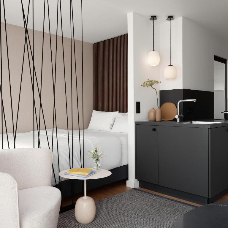 Bob W Munich Schwabing - Original Studio mit Küche - 4