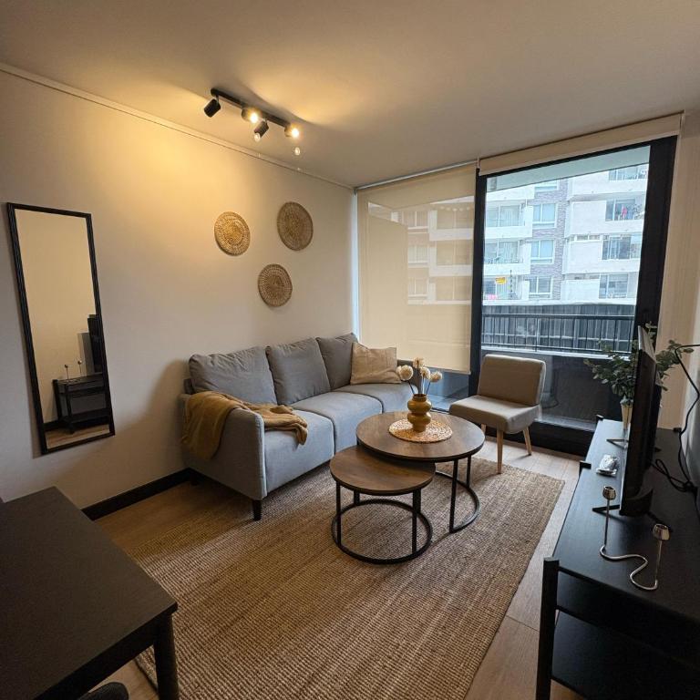 Apartamento Ñuñoa, 1 dormitorio, Piscina, Lavandería - Apartamento de 1 dormitorio - 1