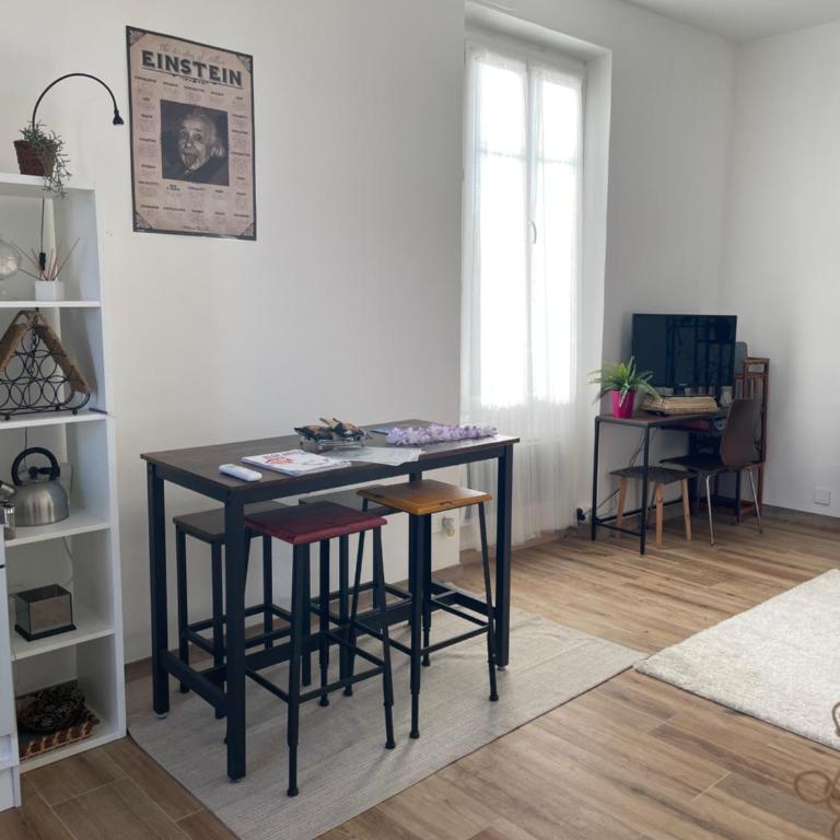 Studio avec grand terrasse - Appartement 1 Chambre - 4