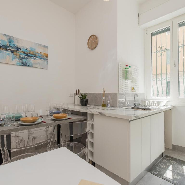 Modern&Elegant Double suite Flat - 15 min Duomo - Appartamento con 1 Camera da Letto - 24