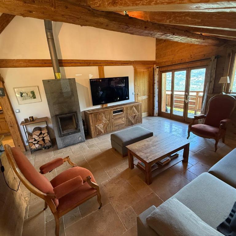 La grange d'en haut, appartement avec terrasse et jardin - Appartement 3 Chambres - 7