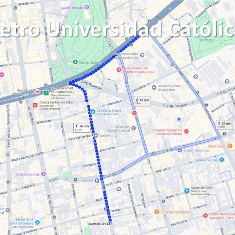 Apartamento en Santiago Centro - One-Bedroom Apartment - 24