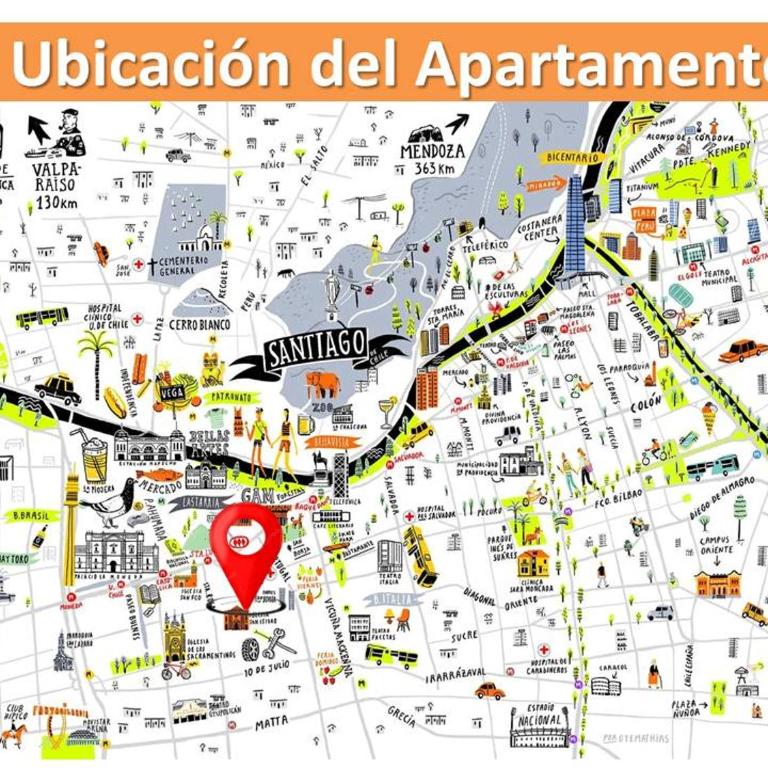 Apartamento en Santiago Centro - One-Bedroom Apartment - 31