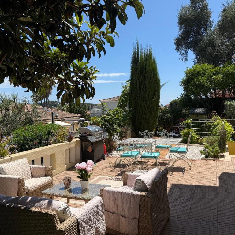 Magnifique studio bas de villa avec terasse et jardin Saint Jean Cap Ferrat - Apartamento de 1 dormitorio - 15