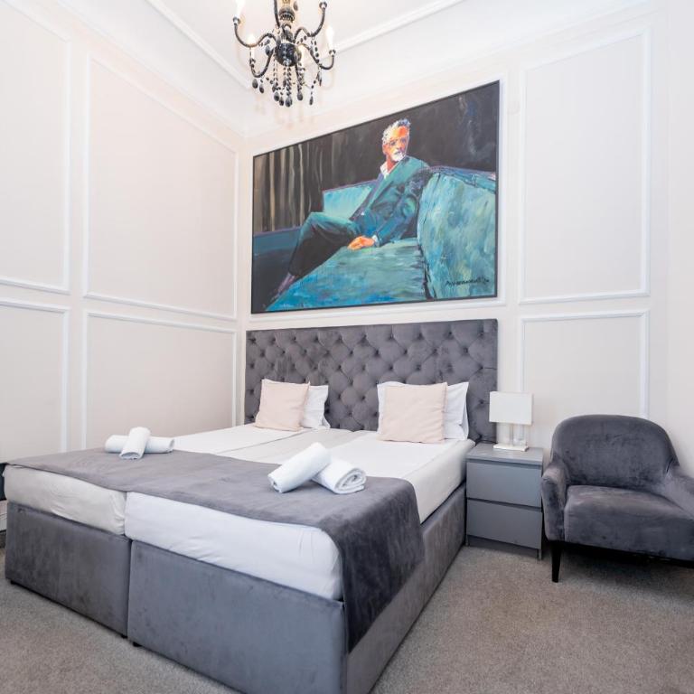 Kings Palace - Superior Dvokrevetna Soba sa Bračnim Krevetom i Pogledom na Grad - 7