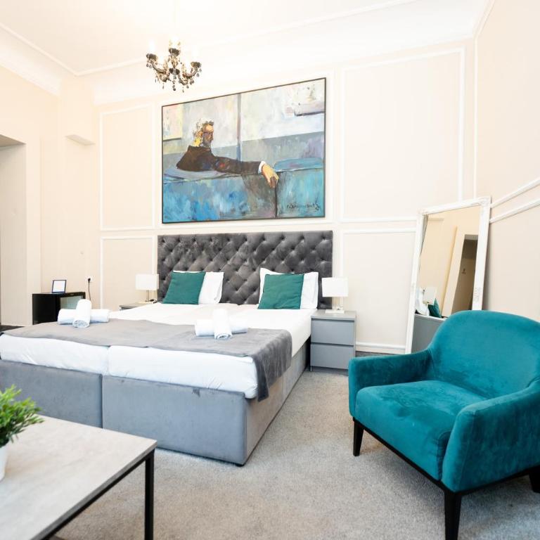 Kings Palace - Superior Dvokrevetna Soba sa Bračnim Krevetom i Pogledom na Grad - 6