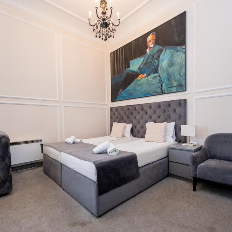 Kings Palace - Superior Dvokrevetna Soba sa Bračnim Krevetom i Pogledom na Grad - 9