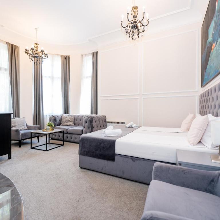 Kings Palace - Superior Dvokrevetna Soba sa Bračnim Krevetom i Pogledom na Grad - 3