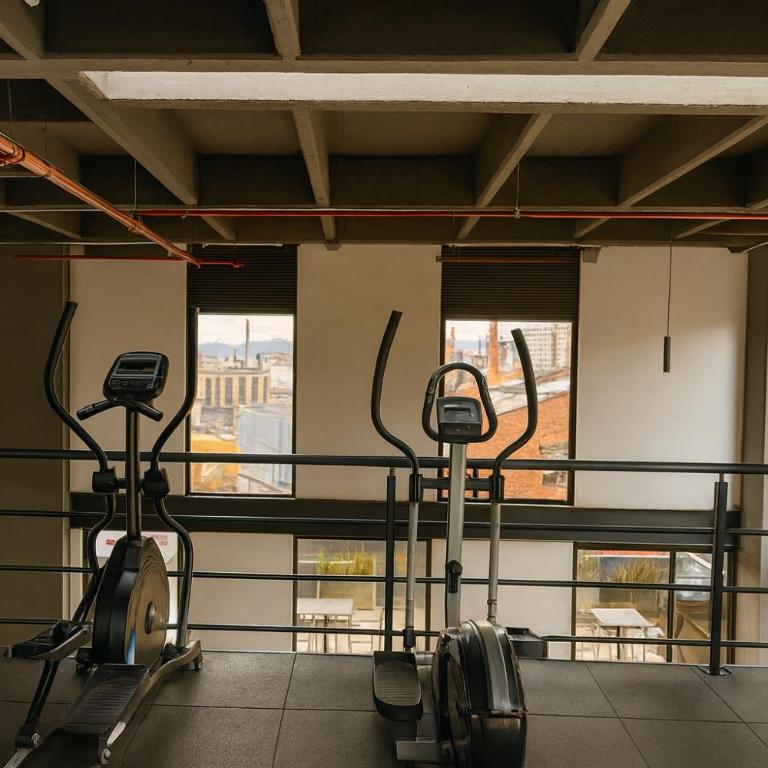 Apto luminoso y moderno en Chapinero Ideal para descansar o trabajar en Bogotá - Apartamento de 1 dormitorio - 26