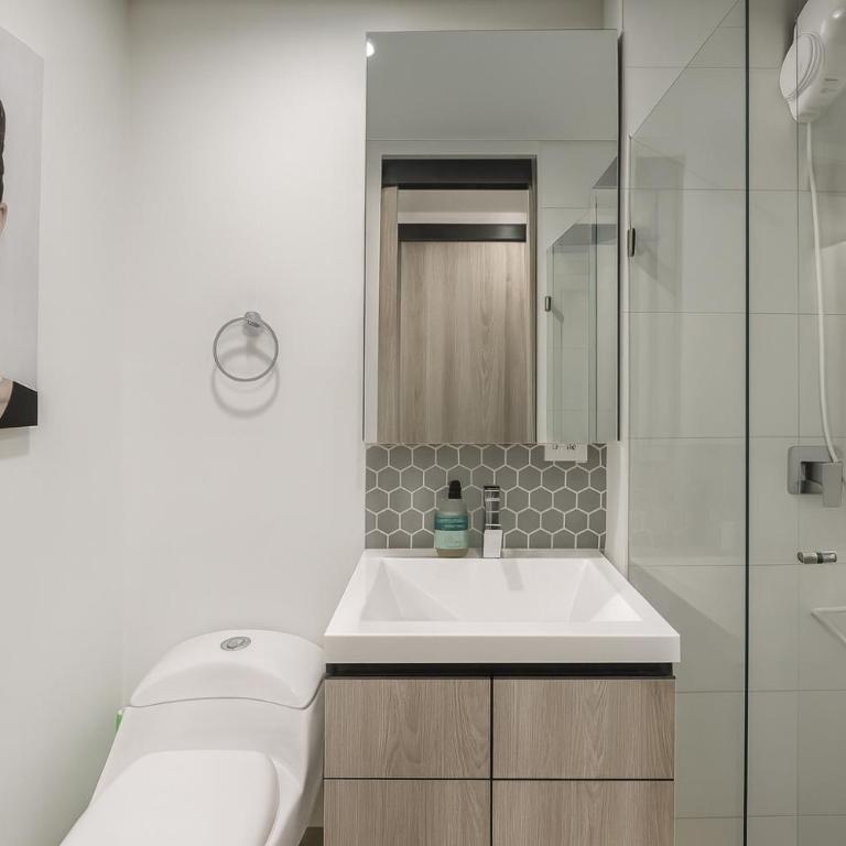 Apto luminoso y moderno en Chapinero Ideal para descansar o trabajar en Bogotá - Apartamento de 1 dormitorio - 27