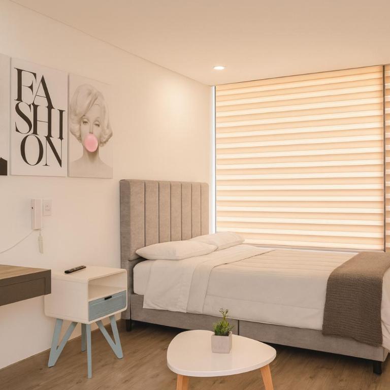 Apto luminoso y moderno en Chapinero Ideal para descansar o trabajar en Bogotá - Apartamento de 1 dormitorio - 2