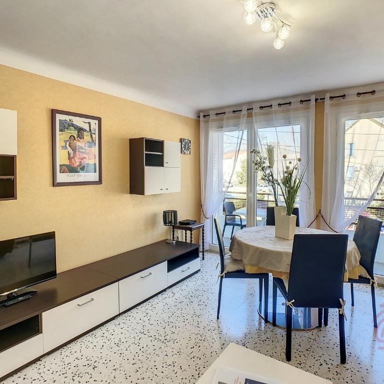 Appartement F2 moderne à Lamalou-les-Bains, proche thermes, balcon, Wi-Fi, animaux acceptés - FR-1-451-204 - Apartamento de 1 dormitorio - 6