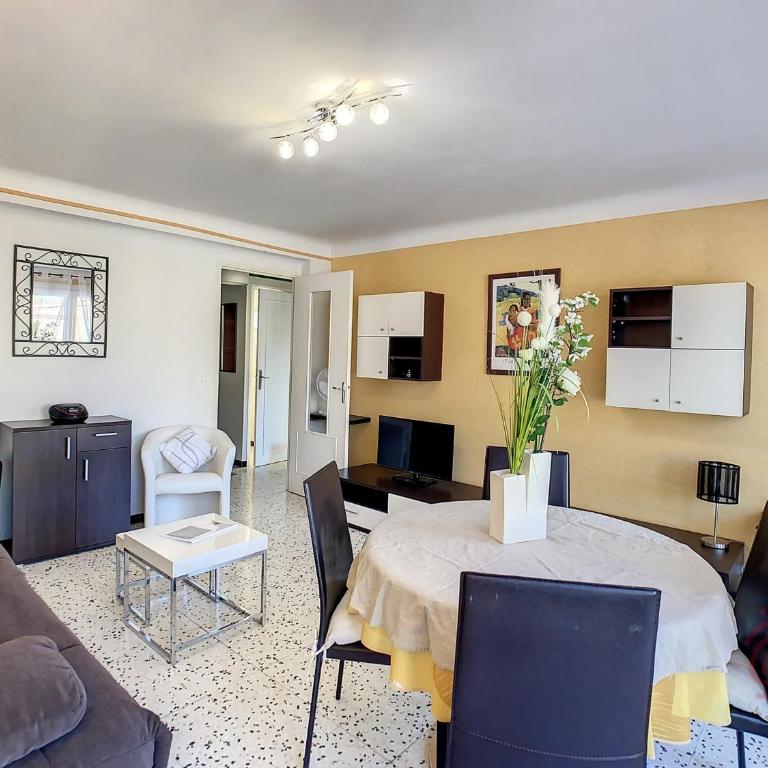 Appartement F2 moderne à Lamalou-les-Bains, proche thermes, balcon, Wi-Fi, animaux acceptés - FR-1-451-204 - Apartamento de 1 dormitorio - 7