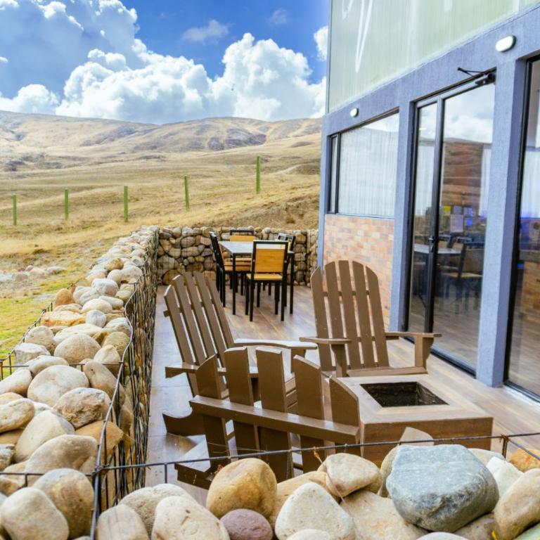 Jacuzzi y chimenea en el Páramo de Santurbán - Superior Chalet - 21