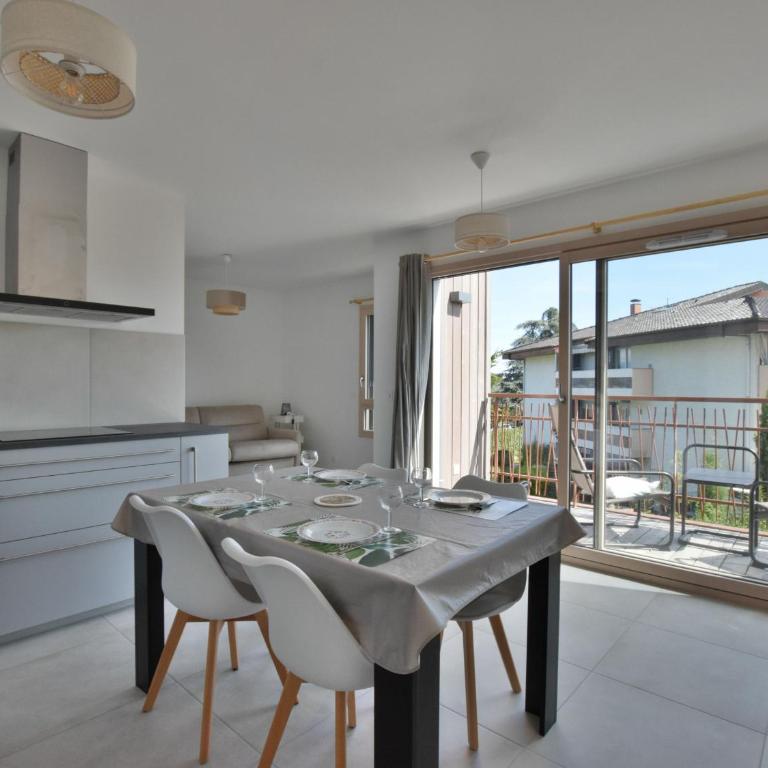 Grand studio à Thonon, près du lac avec parking - Studio - 1