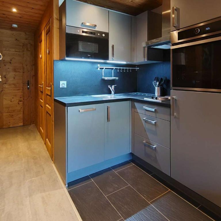 Appartement cosy 4 pers, rénové style montagne, ski aux pieds - FR-1-545-53 - Apartment - 8